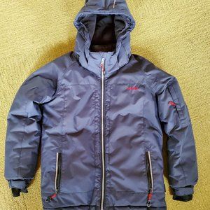 Boys Kamik Rusty Solid Ski Winter Coat Jacket, Size 12 - Waterproof EXCELLENT